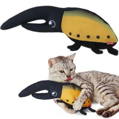 猫用おもちゃ けりぐるみ ヘラクレスオオカブト